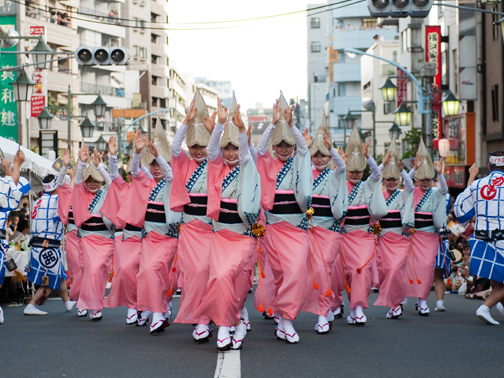 東京高円寺阿波踊り